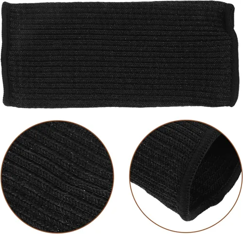 Vista 9 de PRETYZOOM Mangas protectoras resistentes a los cortes para brazos, para jardinería, muñequera, mecánico, para carpintería, resistentes al calor