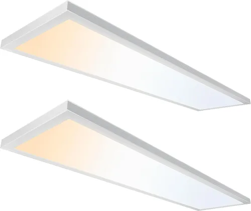 Vista 21 de Panel de Luz de Techo de Montaje en Superficie Ultralux de 1x4 pies – Delgado, Iluminado por los Bordes, Panel Plano de Montaje al Ras para Cocina