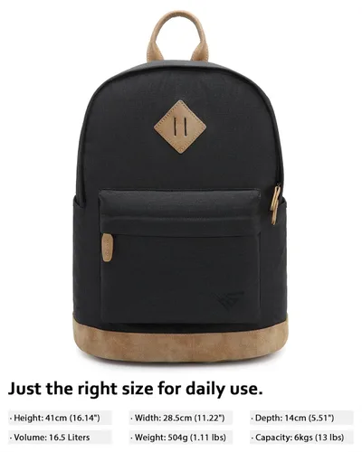 Vista 2 de HotStyle Mochila clásica 936Plus, tamaño mediano, 16 litros, talla única , Mochilas tradicionales