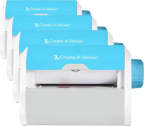 Vista 8 de Máquina para crear stickers Xyron 150" X" de varios colores, azul y blanco, 5 pulgadas