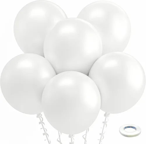 Vista 266 de Bezente Globos Naranjas de Látex para Fiestas - Paquete de 150 Globos de Helio Naranjas Mate Pequeños de 5 Pulgadas para Decoraciones de Fiestas