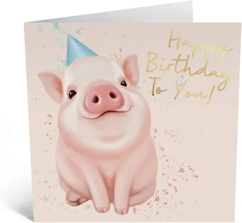 Vista 2 de CENTRAL 23 - Bonitas tarjetas de cumpleaños - Feliz cumpleaños a ti - Tarjeta de cumpleaños divertida para hermana - Tarjeta de cumpleaños