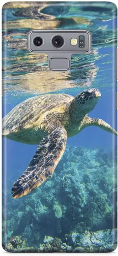Vista 20 de Inspired Cases - Compatible con iPhone 8 Plus - Funda protectora con textura 3D para Apple iPhone 8 Plus - Tortuga marina submarina
