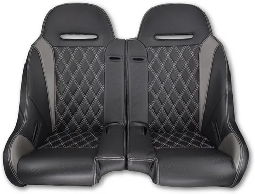 Vista 8 de Asientos de suspensión Polaris RZR con arneses Negro