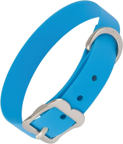 Vista 4 de Red Dingo Collar de perro rosa intenso de plástico PVC vívido, XXS Rosa encendido