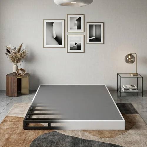 Vista 10 de JWIFSEF Base de perfil bajo Twin Box Spring de 5