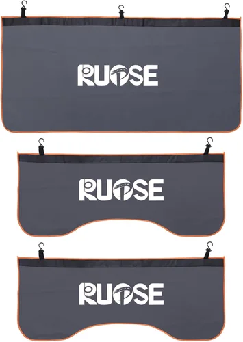Vista 8 de RUPSE 3 protectores de guardabarros para mecánicos, alfombrillas de cuero de microfibra para guardabarros de automóvil, alfombrilla protectora