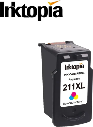 Vista 6 de Inktopia Cartucho de tinta remanufacturado de repuesto para Canon CL-211XL 211XL 211 XL paquete individual (1 tricolor) para impresora Canon PIXMA