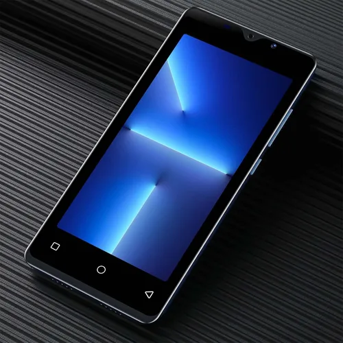 Vista 6 de Teléfono celular desbloqueado Android, 1+8G Teléfono celular 4.42 pulgadas Teléfonos Dual Sim, 1500mAh Teléfono inteligente Teléfono móvil Negro