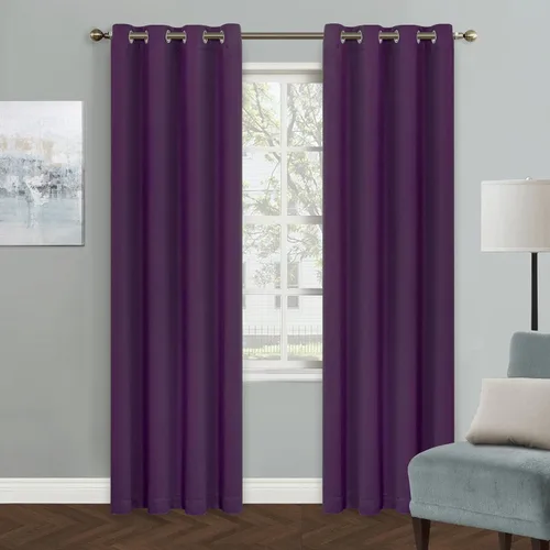Vista 95 de MYSKY HOME Cortinas Aqua para Armario para Entrada Cortina Opaca para Puerta para Sala de Estar Cortina Oscurecedora de Habitación con Ojales