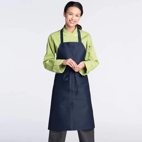Vista 3 de Uncommon Threads Delantal con peto de restaurante clásico unisex para uniforme de trabajo