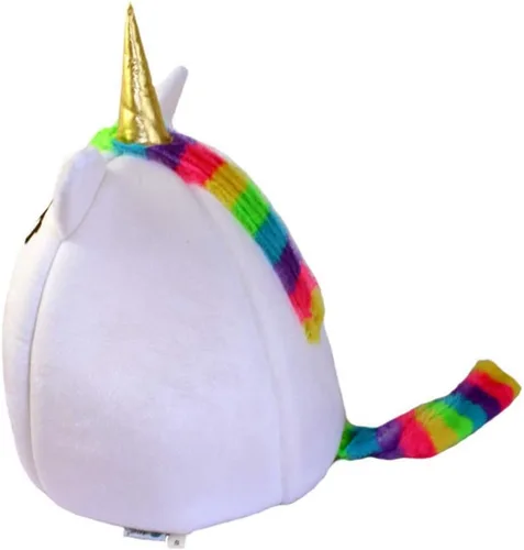 Vista 3 de Hemobllo Unicornio cama para perro, sofá nido de viaje, lavable a mano, cómodo, tamaño s