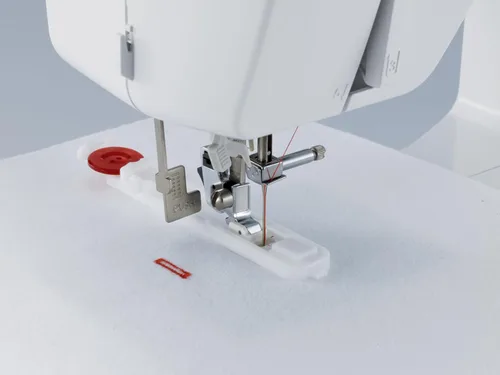Vista 6 de Máquina de coser Brother XM2701 liviana, con todas las funciones, con 27 puntos, función automática para hacer ojales en 1 paso, 6 pies de costura