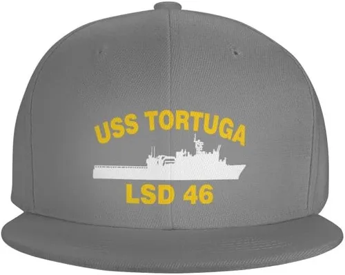 Vista 2 de USS Tortuga LSD 46 Flag-Baseball Caps-Denim Hats Cowboy Knit hat Fisherman's hat