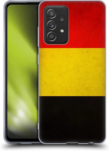 Vista 24 de Head Case Designs Australia Australian Vintage Flags - Funda de gel suave compatible con Galaxy A52 / A52s / 5G (2021)