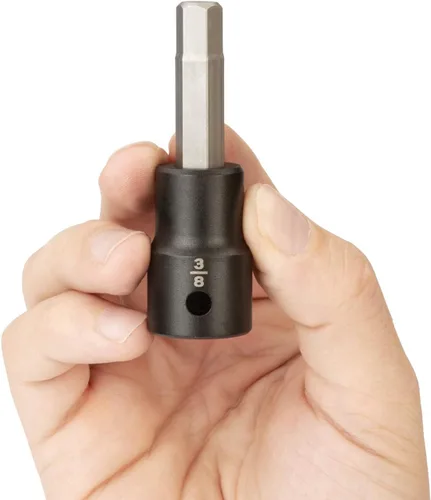 Vista 3 de TEKTON - Llave de tubo de 1/2 pulgada x 3/8 pulgada de impacto de broca hexagonal SIB22210