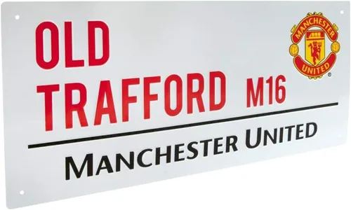 Vista 2 de Manchester United Letrero de calle (15.7 in x 7.1 in) - Talla única
