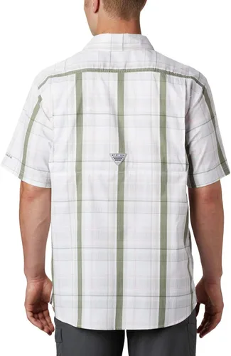 Vista 2 de Columbia PFG Super Low Drag - Camisa de manga corta para hombre absorbe la humedad