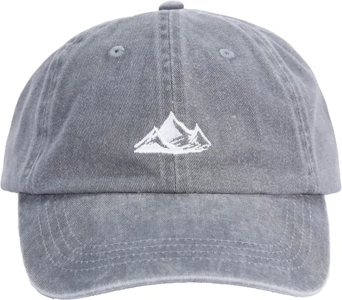 Vista 15 de Gorra de béisbol unisex para papá, diseño de algodón suave lavado, sin estructura, para exteriores, para montaña
