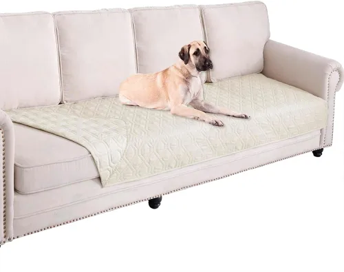 Vista 48 de Ameritex Manta Impermeable Reversible Cubierta para Cama de Perro Manta para Mascotas para Muebles Cama Sofá Sillón