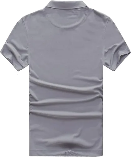 Vista 3 de EAGEGOF Polo de golf para hombre, manga corta, para deportes, ocio, suave, para adultos, para deportes al aire libre