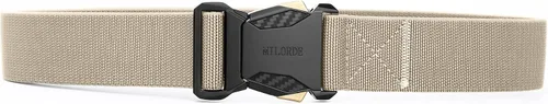 Vista 3 de MILORDE Men Tactical Belt,Stretch Nylon Web,Hiking Rigger Military Work-Quick Release
