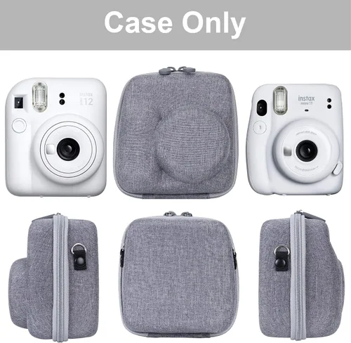 Vista 4 de Aenllosi Funda rígida de repuesto para cámara instantánea Fujifilm Instax Mini 12/11, funda protectora compatible con cámara Instax Mini 12/11