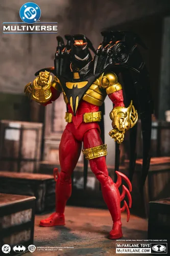 Vista 12 de McFarlane Toys - DC Multiverse Azrael Batman (Knightquest) Figura de acción de 7 pulgadas