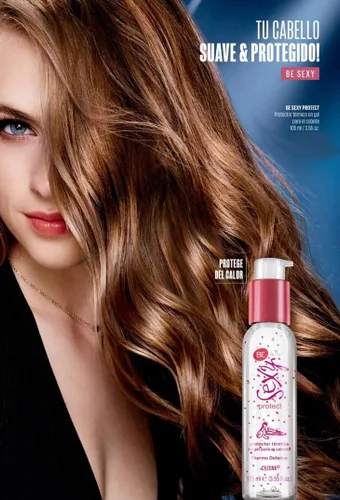 Vista 3 de Cyzone Be Sexy Protect Hair Thermo Defense Gel 5.55 onzas líquidas (3.6 fl oz)