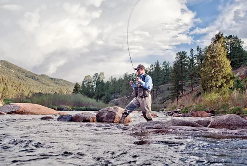 Vista 3 de Allen Company Bear Creek Micro Fly Fishing Chest Pack