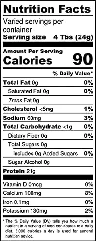 Vista 2 de Polvo de proteína de suero prístino Trim Healthy Naturals