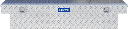 Vista 5 de UWS EC10561 Caja de herramientas para camiones de aluminio de pared gruesa de 72 pulgadas, tapa RigidCore