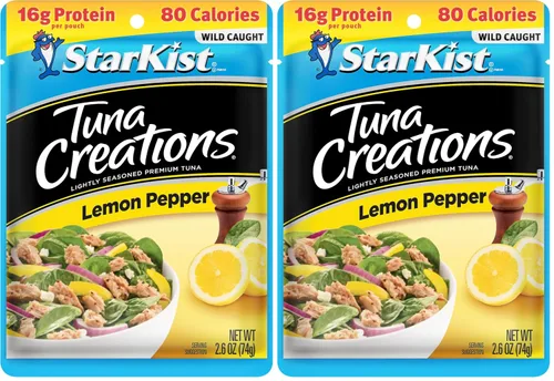 Vista 29 de StarKist Tuna Creations Ginger Sesame - Sabor de jengibre y sésamo para atún 14g Protein Per Serving, Wild Caught, Shelf Stable Seafood, Gluten