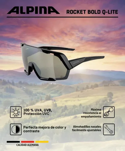 Vista 5 de Alpina Gafas deportivas Rocket Bold Q-lite unisex