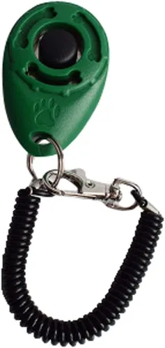 Vista 10 de SERYU 1 correa de muñeca para entrenamiento con clicker, para perros y mascotas, Negro -, Talla única