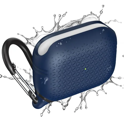 Vista 2 de Catalyst Funda para AirPods Pro 2, Funda de silicona resistente al agua IP67 y a las caídas para Apple Airpod Pro 2, Compatible con carga