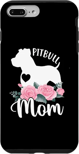 Vista 12 de Pitbull Mom Pitbulls Dog Cooler Saying Case for iPhone 17