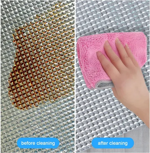 Vista 8 de Película aislante de papel de aluminio reflectante reutilizable, barrera radiante, película de privacidad total opaca para ventana, película