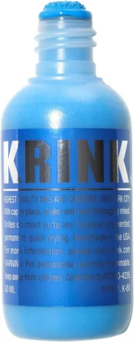 Vista 12 de Krink K-60 Marcador de Pintura Rojo - Marcadores de Graffiti de Bellas Artes Vibrantes y Opacos para Lienzo, Metal, Vidrio, Papel y Más - Marcador