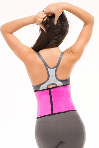 Vista 3 de TruFigure Entrenador de cintura de látex deportivo colombiano (Faja Deportiva) con 3 ganchos