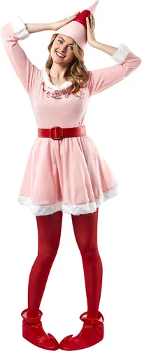 Vista 2 de Elf Deluxe Jovie Adult Costume