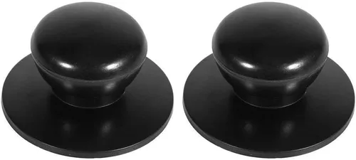 Vista 4 de 2 tapas de olla Konbs Cookware cacerola cacerola cacerola reemplazo de asas de sujeción botón