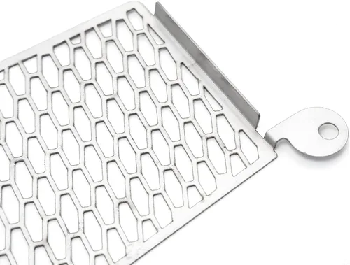 Vista 7 de TCT-MOTORPARTS Cubierta protectora del refrigerador de aceite de la parrilla del radiador para Softail Fat Boy Sport Glide 18 en adelante