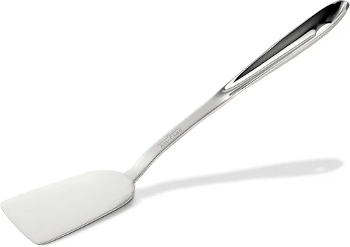 Vista 4 de All-Clad T103 - Tenedor de acero inoxidable de 13.5 pulgadas, herramienta de cocina, color plateado