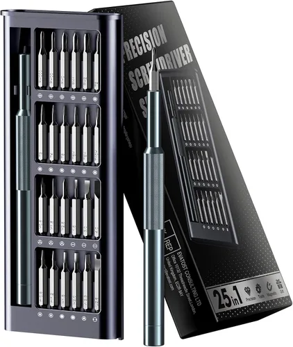 Vista 9 de NSZETZ Juego de 6 destornilladores mini, pequeño kit de herramientas de reparación profesional con 6 tamaños diferentes de destornilladores