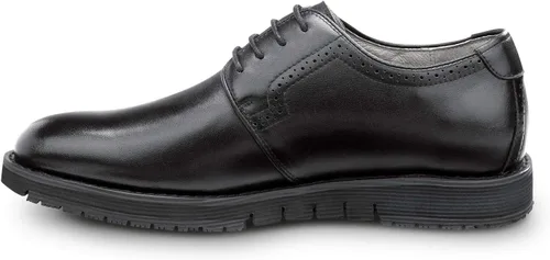 Vista 4 de SR Max Zapatos de vestir Beaufort MaxTrax SRO de punta suave para hombre Negro