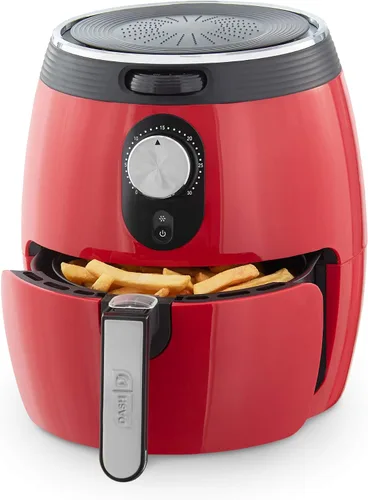 Vista 8 de Dash Freidora de aire de lujo - Tiene tecnología AirCrisp® - Control de temperatura ajustable y función de apagado automático - Cesta antiadherente