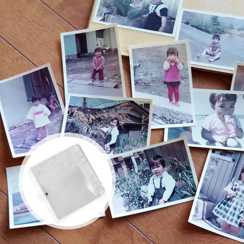 Vista 8 de NUOBESTY Álbum para fotos Álbum para fotos Álbum de fotos Libro portátil Soporte de fotos Álbumes de fotos Álbumes de fotos Álbum protector Álbum