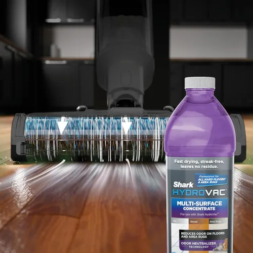 Vista 4 de Shark HydroVac MessMaster Aspiradora con Cable Húmeda y Seca, Aspiradora Trapeador 3 en 1 Multisuperficie y Sistema de Autolimpieza, Liviana