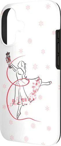 Vista 2 de The Nutcracker Ballet and Clara Christmas Holiday Dance Case for iPhone 17